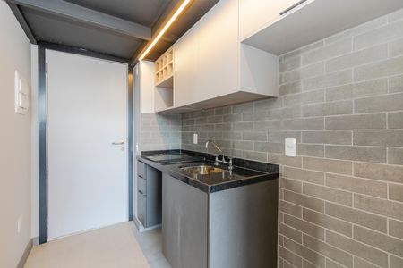 Studio à venda com 32m², 1 quarto e sem vagaCozinha