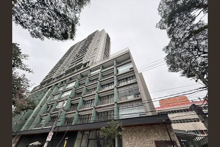 Studio à venda com 32m², 1 quarto e sem vagaFachada 