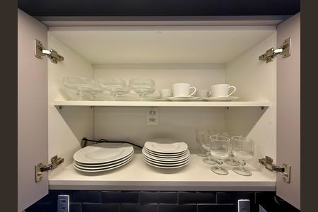 Studio à venda com 32m², 1 quarto e sem vagaCozinha