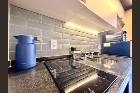 Studio à venda com 32m², 1 quarto e sem vagaCozinha
