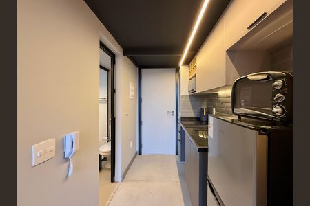 Studio à venda com 32m², 1 quarto e sem vagaCozinha