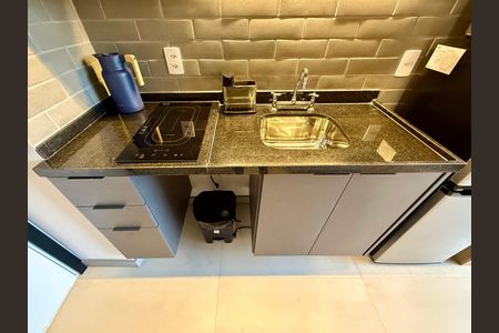 Studio à venda com 32m², 1 quarto e sem vagaCozinha