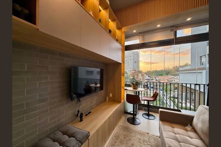 Studio à venda com 32m², 1 quarto e sem vagaSala 