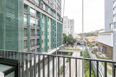 Vista de kitnet/studio à venda com 1 quarto, 32m² em Santo Amaro, São Paulo