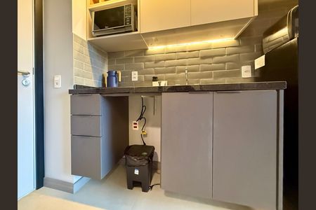 Studio à venda com 32m², 1 quarto e sem vagaCozinha