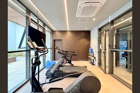 Studio à venda com 32m², 1 quarto e sem vagaAcademia