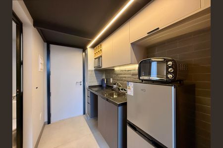 Studio à venda com 32m², 1 quarto e sem vagaCozinha