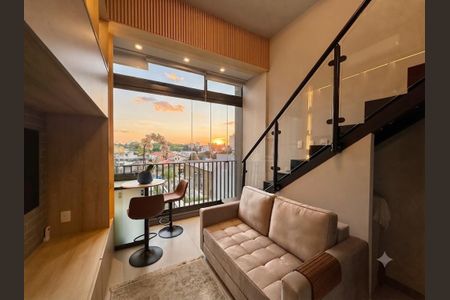 Studio à venda com 32m², 1 quarto e sem vagaSala