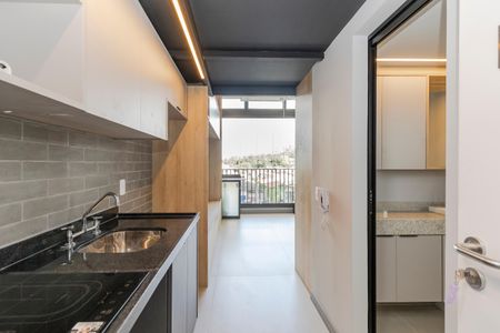Studio à venda com 32m², 1 quarto e sem vagaCozinha