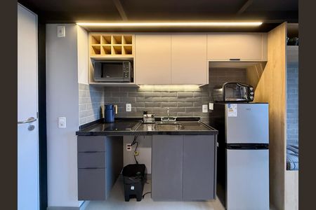 Studio à venda com 32m², 1 quarto e sem vagaCozinha