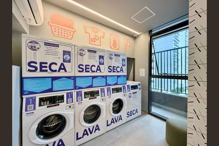 Studio à venda com 32m², 1 quarto e sem vagaLavanderia 