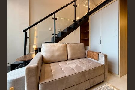 Studio à venda com 32m², 1 quarto e sem vagaSala 