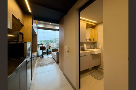 Studio à venda com 32m², 1 quarto e sem vagaCozinha