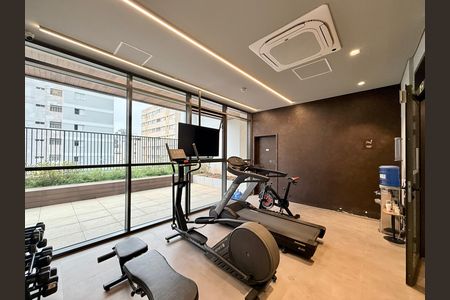 Studio à venda com 32m², 1 quarto e sem vagaAcademia