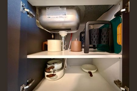 Studio à venda com 32m², 1 quarto e sem vagaCozinha