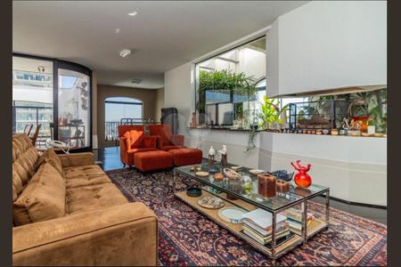 Detalhe Sala de apartamento à venda com 4 quartos, 470m² em Santa Cecilia, São Paulo