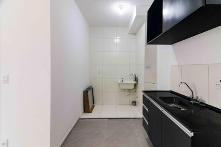 Apartamento para alugar com 36m², 2 quartos e sem vagaCozinha e Área de Serviço