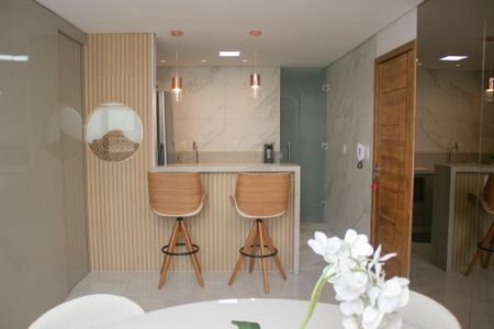 Sala de apartamento à venda com 2 quartos, 62m² em Renascença, Belo Horizonte