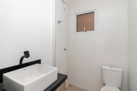 Banheiro Social de apartamento para alugar com 1 quarto, 32m² em Santana, São Paulo