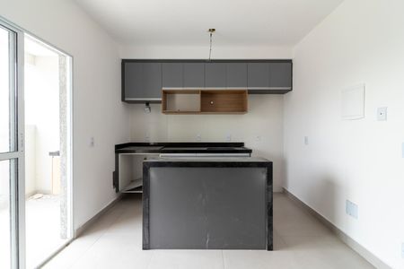 Cozinha de apartamento para alugar com 1 quarto, 32m² em Santana, São Paulo