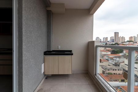 Apartamento para alugar com 33m², 1 quarto e 1 vaga Apartamento para alugar com 33m², 1 quarto e 1 vagaVaranda e Área de Serviço