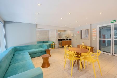 Apartamento para alugar com 28m², 1 quarto e sem vagaÁrea comum - Salão de festas