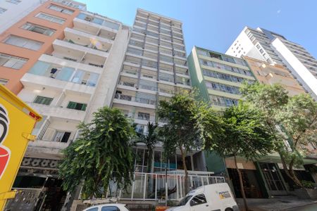 Apartamento para alugar com 28m², 1 quarto e sem vagaFachada
