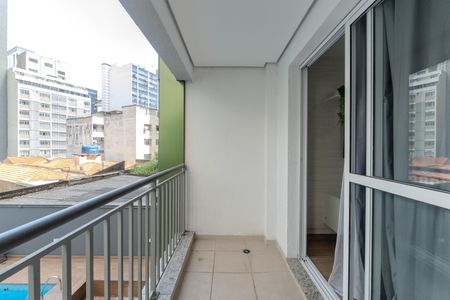 Apartamento para alugar com 28m², 1 quarto e sem vagaSacada