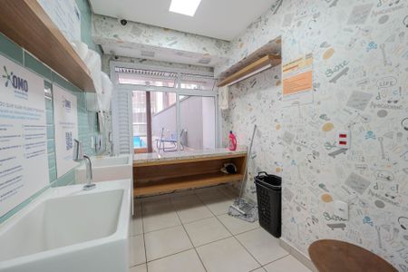 Apartamento para alugar com 28m², 1 quarto e sem vagaLavanderia