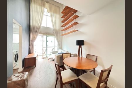 Sala de apartamento para alugar com 1 quarto, 50m² em Moema, São Paulo