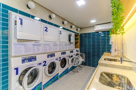 Studio para alugar com 25m², 1 quarto e sem vagaLavanderia