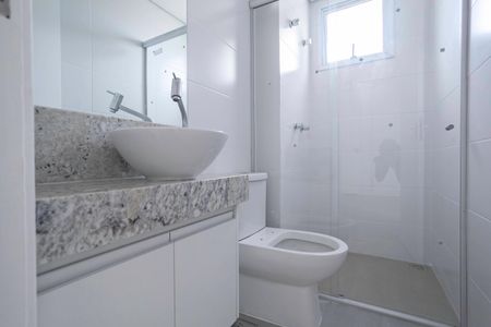 Apartamento para alugar com 77m², 3 quartos e 2 vagasBanheiro da suíte 