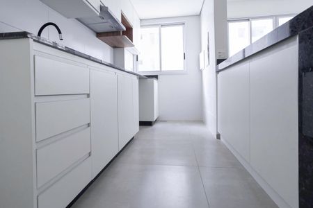 Apartamento para alugar com 77m², 3 quartos e 2 vagasCozinha e Área de Serviço