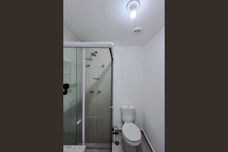 Banheiro Social de kitnet/studio para alugar com 1 quarto, 27m² em Sacomã, São Paulo