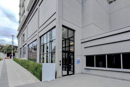 Studio para alugar com 27m², 1 quarto e sem vagaFachada - Plaquinha