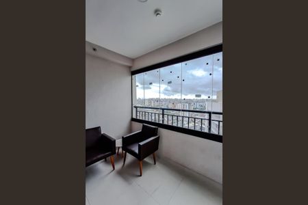 Varanda de kitnet/studio para alugar com 1 quarto, 27m² em Sacomã, São Paulo