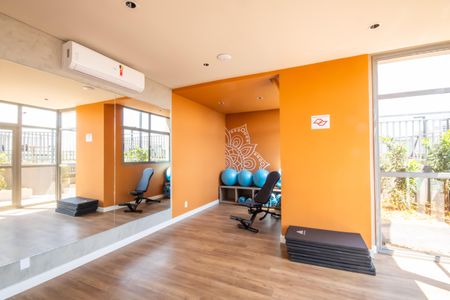 Apartamento à venda com 38m², 1 quarto e 1 vaga Apartamento à venda com 38m², 1 quarto e 1 vagaÁrea comum - Academia