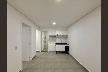 Sala de apartamento para alugar com 1 quarto, 27m² em Brooklin, São Paulo
