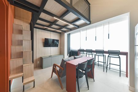 Studio para alugar com 37m², 1 quarto e sem vagaSala