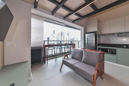 Studio para alugar com 37m², 1 quarto e sem vagaSala