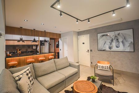 Sala de apartamento à venda com 3 quartos, 127m² em Jardim Chácara Inglesa, São Bernardo do Campo