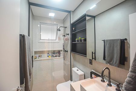 Apartamento à venda com 127m², 3 quartos e 2 vagasBanheiro da Suíte