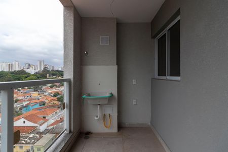Apartamento à venda com 33m², 1 quarto e 1 vaga Apartamento à venda com 33m², 1 quarto e 1 vagaVaranda e Área de Serviço