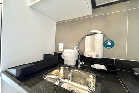 Studio para alugar com 24m², 1 quarto e sem vagaCozinha