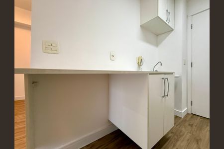 Studio para alugar com 33m², 0 quarto e 1 vaga Studio para alugar com 33m², 0 quarto e 1 vagaCozinha