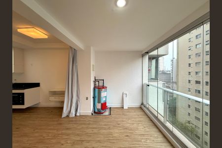 Studio para alugar com 33m², 0 quarto e 1 vaga Studio para alugar com 33m², 0 quarto e 1 vagaVaranda Integrada