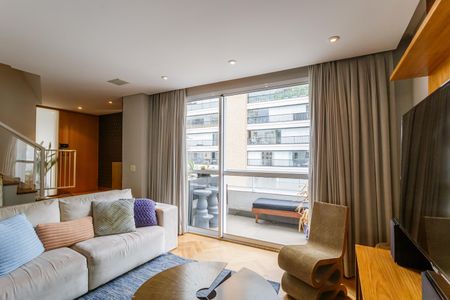 Apartamento para alugar com 130m², 2 quartos e 2 vagas Apartamento para alugar com 130m², 2 quartos e 2 vagasSala