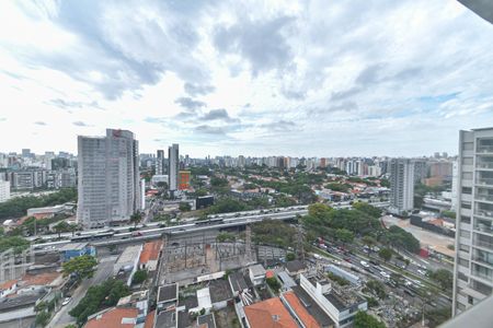 Varanda- Vista de apartamento à venda com 2 quartos, 111m² em Campo Belo, São Paulo
