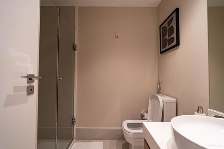 Studio para alugar com 24m², 1 quarto e sem vagaBanheiro