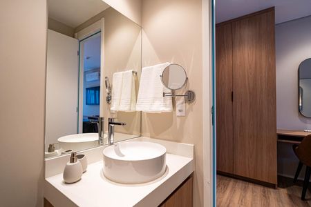 Studio para alugar com 24m², 1 quarto e sem vagaBanheiro